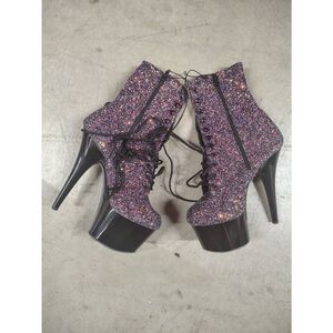 Pleaser all sequin new sz12 purple
